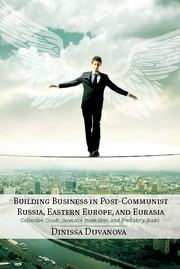 Couverture de l’ouvrage Building Business in Post-Communist Russia, Eastern Europe, and Eurasia
