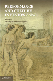 Couverture de l’ouvrage Performance and Culture in Plato's Laws
