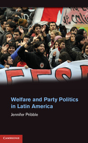 Couverture de l’ouvrage Welfare and Party Politics in Latin America