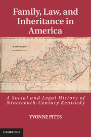 Cover of the book Family, Law, and Inheritance in America