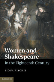 Couverture de l’ouvrage Women and Shakespeare in the Eighteenth Century