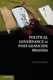 Couverture de l’ouvrage Political Governance in Post-Genocide Rwanda