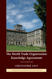 Couverture de l’ouvrage The World Trade Organization Knowledge Agreements