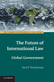 Cover of the book The Future of International Law