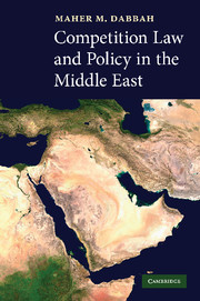 Cover of the book Competition Law and Policy in the Middle East