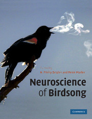 Cover of the book Neuroscience of Birdsong