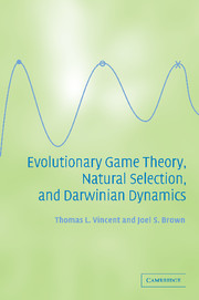 Couverture de l’ouvrage Evolutionary Game Theory, Natural Selection, and Darwinian Dynamics