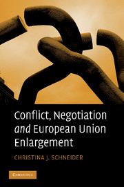 Couverture de l’ouvrage Conflict, Negotiation and European Union Enlargement