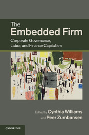 Couverture de l’ouvrage The Embedded Firm