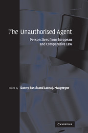 Couverture de l’ouvrage The Unauthorised Agent