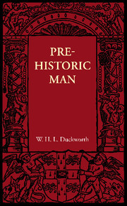 Couverture de l’ouvrage Prehistoric Man