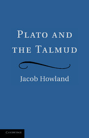Couverture de l’ouvrage Plato and the Talmud