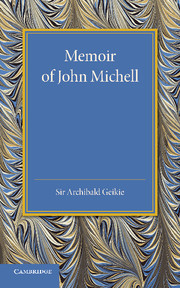 Couverture de l’ouvrage Memoir of John Michell