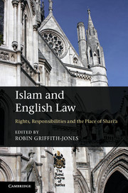 Couverture de l’ouvrage Islam and English Law