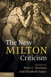 Couverture de l’ouvrage The New Milton Criticism