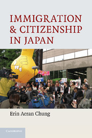 Couverture de l’ouvrage Immigration and Citizenship in Japan