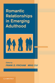 Couverture de l’ouvrage Romantic Relationships in Emerging Adulthood