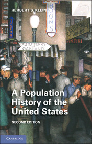 Couverture de l’ouvrage A Population History of the United States