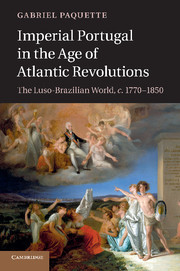 Couverture de l’ouvrage Imperial Portugal in the Age of Atlantic Revolutions
