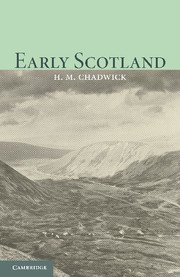 Couverture de l’ouvrage Early Scotland