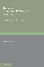 Cover of the book The Navy in the War of William III 1689–1697