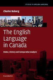 Cover of the book The English Language in Canada