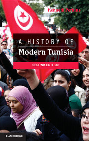 Couverture de l’ouvrage A History of Modern Tunisia