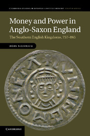 Couverture de l’ouvrage Money and Power in Anglo-Saxon England