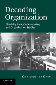 Couverture de l’ouvrage Decoding Organization