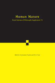 Couverture de l’ouvrage Human Nature