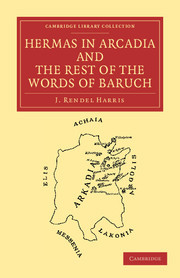 Couverture de l’ouvrage Hermas in Arcadia and the Rest of the Words of Baruch