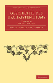 Couverture de l’ouvrage Geschichte des Urchristenthums