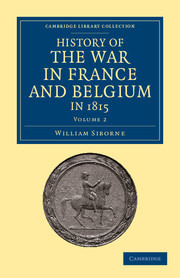 Couverture de l’ouvrage History of the War in France and Belgium, in 1815