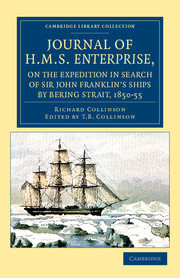 Cover of the book Journal of HMS Enterprise, on the Expedition in Search of Sir John Franklin's Ships by Behring Strait, 1850–55