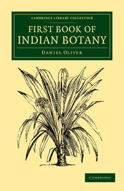 Couverture de l’ouvrage First Book of Indian Botany