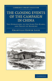Couverture de l’ouvrage The Closing Events of the Campaign in China