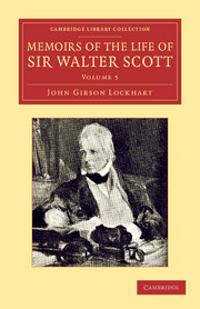 Couverture de l’ouvrage Memoirs of the Life of Sir Walter Scott, Bart