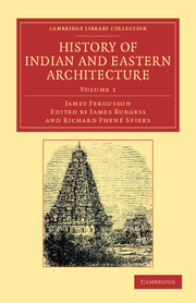 Couverture de l’ouvrage History of Indian and Eastern Architecture