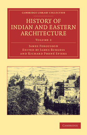 Couverture de l’ouvrage History of Indian and Eastern Architecture: Volume 2