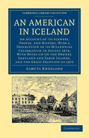 Cover of the book An American in Iceland