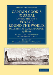 Cover of the book Captain Cook's Journal during his First Voyage round the World, made in H.M. Bark Endeavour, 1768–71
