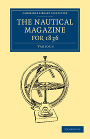 Couverture de l’ouvrage The Nautical Magazine for 1836