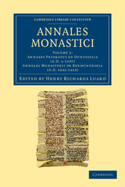 Couverture de l’ouvrage Annales Monastici