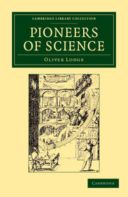 Couverture de l’ouvrage Pioneers of Science