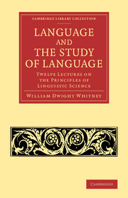 Couverture de l’ouvrage Language and the Study of Language