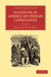 Cover of the book Handbook of American Indian Languages