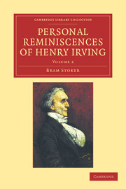 Couverture de l’ouvrage Personal Reminiscences of Henry Irving