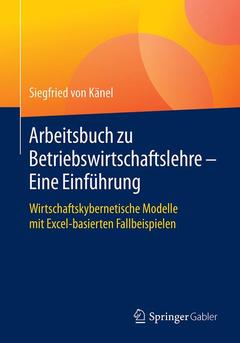 Couverture de l’ouvrage Arbeitsbuch zu Betriebswirtschaftslehre – Eine Einführung