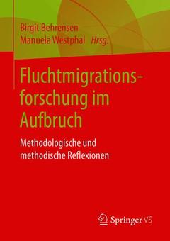 Cover of the book Fluchtmigrationsforschung im Aufbruch