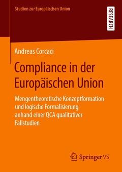 Couverture de l’ouvrage Compliance in der Europäischen Union